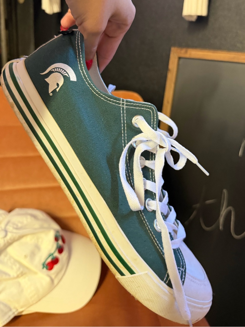 Michigan State University Canvas Sneaker